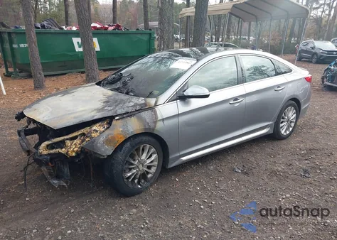 2015 Hyundai Sonata Limited from USA, damaged, VIN 5NPE34AF4FH047227